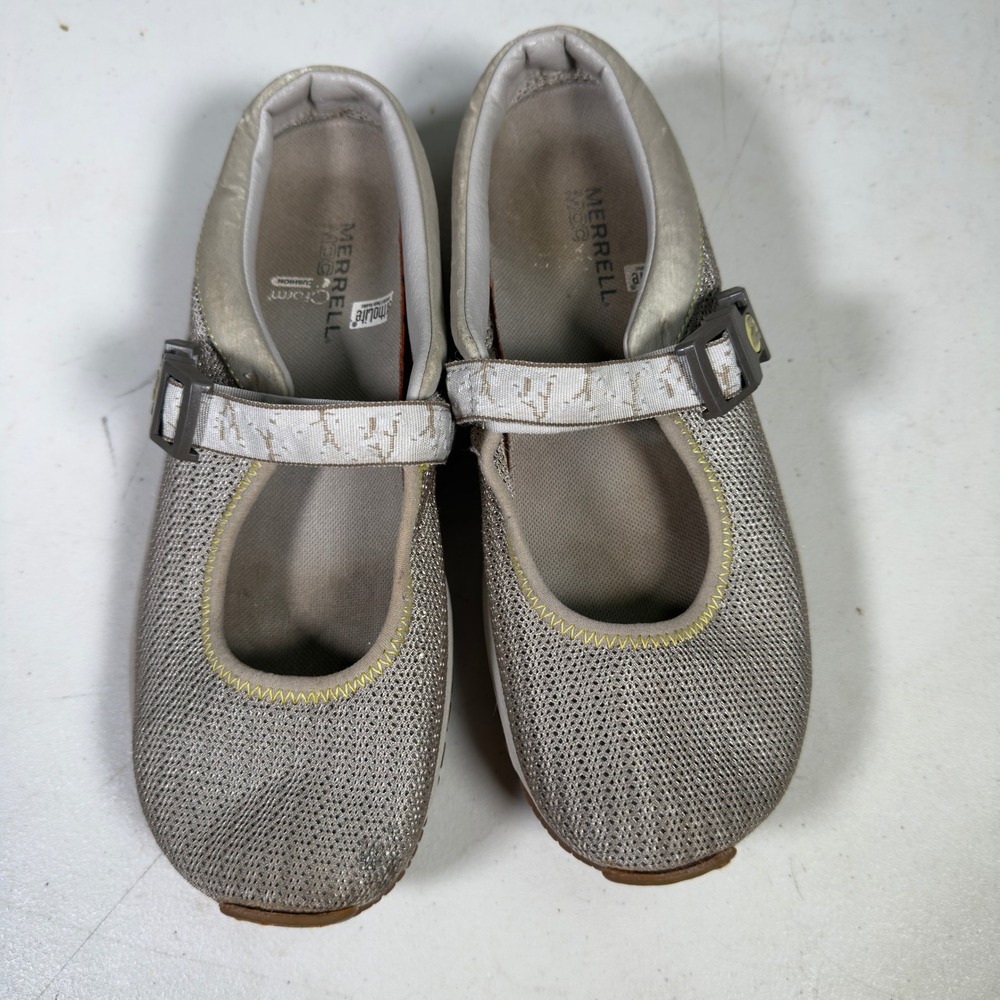 Merrell Encore Beige Womens Size 7 Mary‎ Jane Comfort Casual Walking Shoes